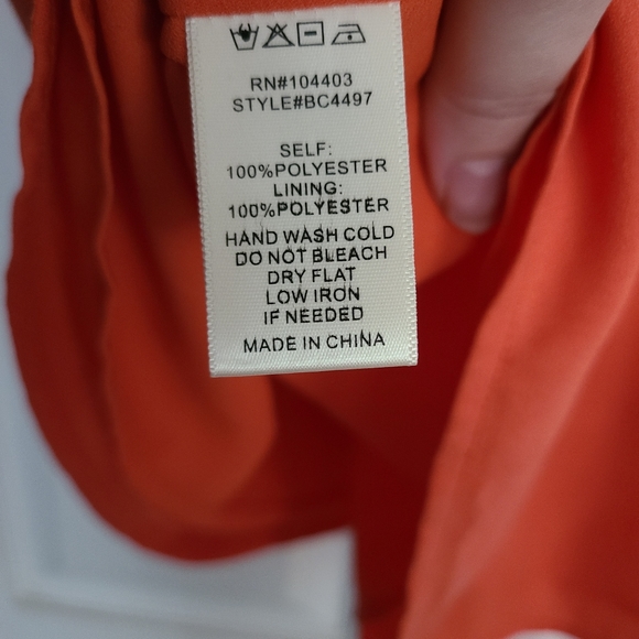 JOA tangerine size L dress - Picture 6 of 6